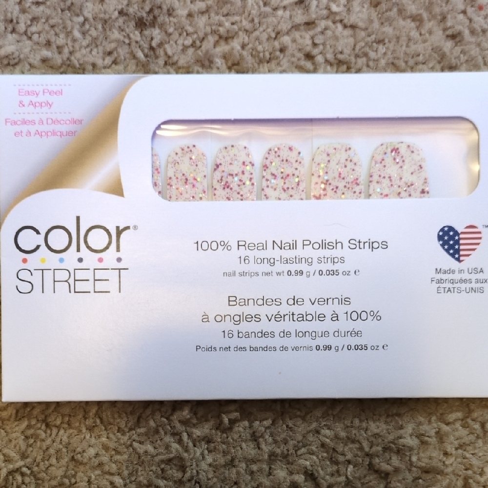 Color Street Glittery Nail Strips